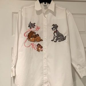 The Disney Store women’s shirt -Lady and The Tramp